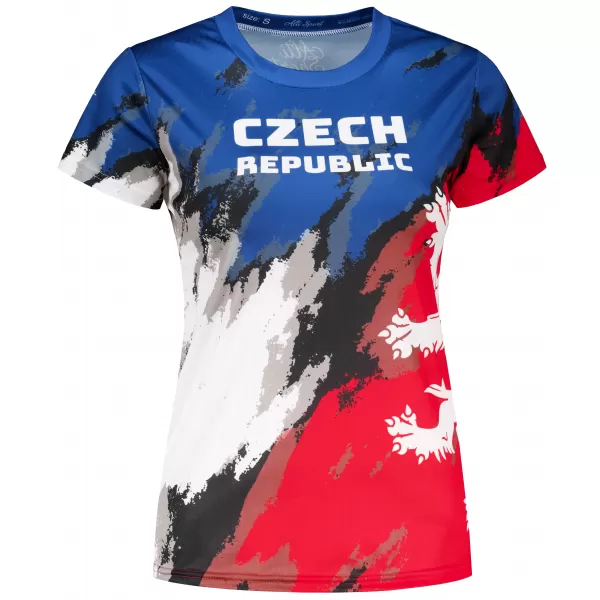 Dámske funkčné tričko premium ALTISPORT x CZE VOJ/ALW036TR01 ŠMÚHY 