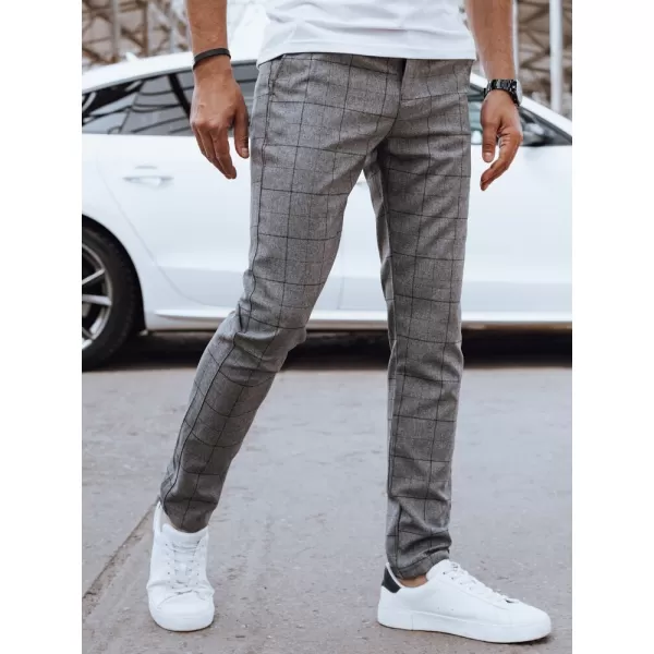  Pánske nohavice DSTREET UX4403 TMAVO ŠEDÁ 
