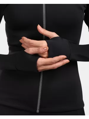 Dámska fleece mikina KILPI LAJEN-W VL0206KI čierna