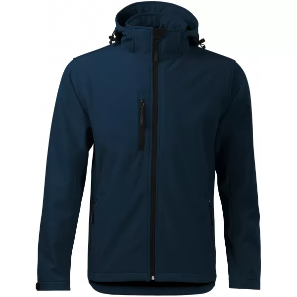  Pánska softshellová bunda ALTISPORT NP/ALM225 NÁMORNÁ modrá 