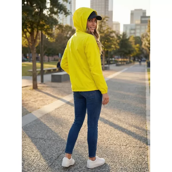  Unisex vetrovka ALTISPORT NP/ALU425 NEON YELLOW 