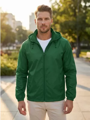 Unisex vetrovka ALTISPORT NP/ALU425 FĽAŠOVO zelená