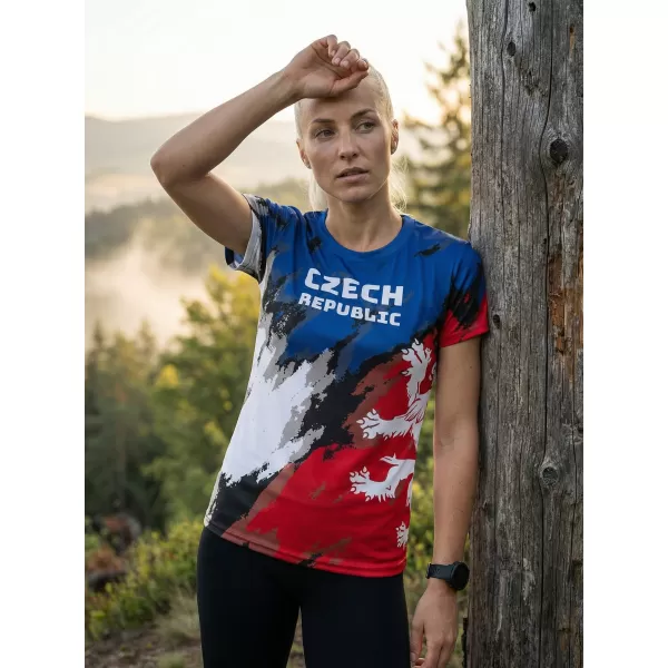  Dámske funkčné tričko premium ALTISPORT x CZE VOJ/ALW036TR01 ŠMÚHY 