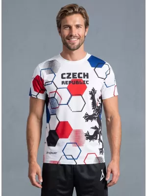 Pánske funkčné tričko premium ALTISPORT x CZE VOJ/ALM036TR01 HEXA biela