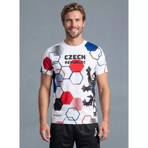  Pánske funkčné tričko premium ALTISPORT x CZE VOJ/ALM036TR01 HEXA biela 