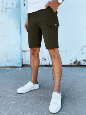Pánske šortky DSTREET SX2432 ZELENÁ
