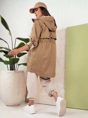 Dámska parka DSTREET MEROY TY4289 BÉŽOVÁ