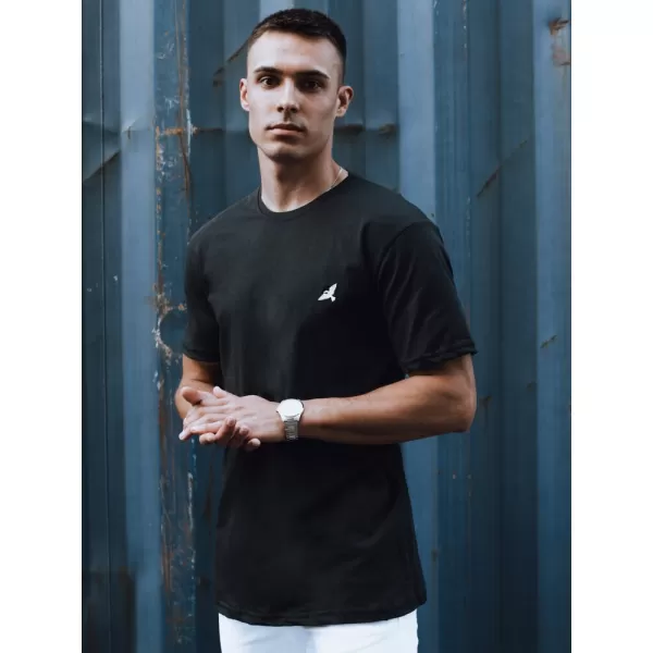 Pánske tričko DSTREET RX5575 ČIERNA 