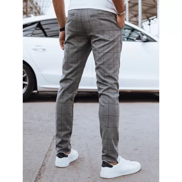  Pánske nohavice DSTREET UX4403 TMAVO ŠEDÁ 