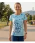 Dámske prémiové funkčné tričko ALTISPORT VOJ/ALW035TR01 MRAZOVO MODRÁ