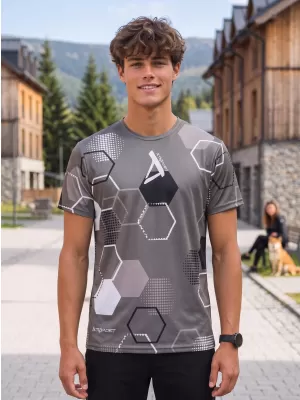 Pánske funkčné tričko premium ALTISPORT VOJ/ALM037TR01 sivá