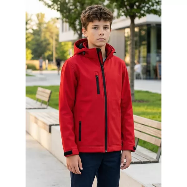  Detská softshellová bunda ALTISPORT NP/ALK535 červená 