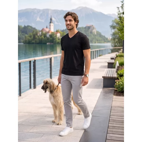  Pánske tričko ALTISPORT NoPrint NP/ALM007 ČIERNA 