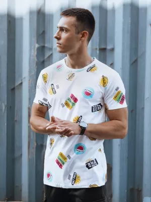 Pánska t -shirt dstreet rx5613 biela