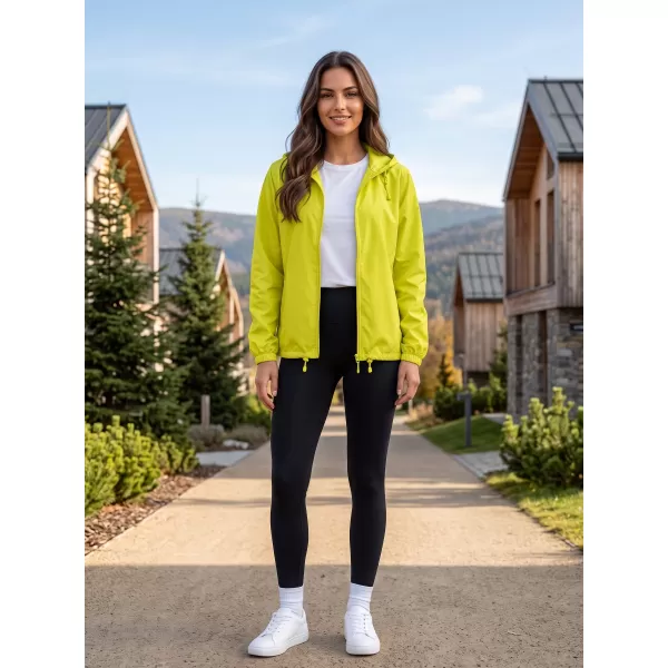  Unisex vetrovka ALTISPORT NP/ALU425 NEON YELLOW 
