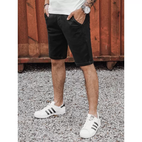  Pánske šortky DSTREET SX2435 ČIERNA 