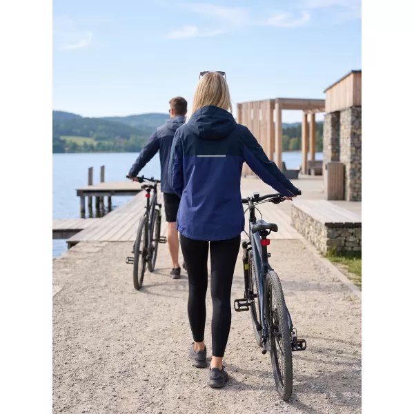  Dámska bunda ALTISPORT NoPrint NP/ALW947 NÁMORNÁ modrá 