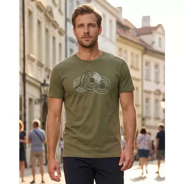  Pánské triko ALTISPORT CARRYOVER ALM160AL805 KHAKI 
