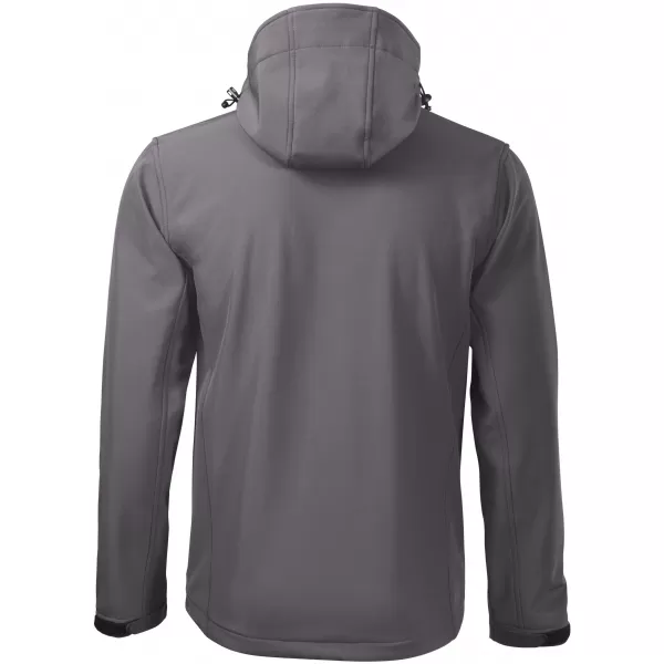  Pánska softshellová bunda ALTISPORT NP/ALM225 TMAVO ŠEDÝ MELIER 
