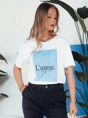 Dámske tričko DSTREET LAMOUR RY2587 BIELA