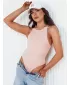 Ženské body DSTREET CLAVELLI RY2488 RUŽOVÁ