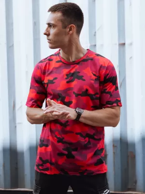 Pánske tričko DSTREET RX5591 ČERVENÁ