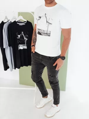 Pánske tričko DSTREET RX5499 BIELA