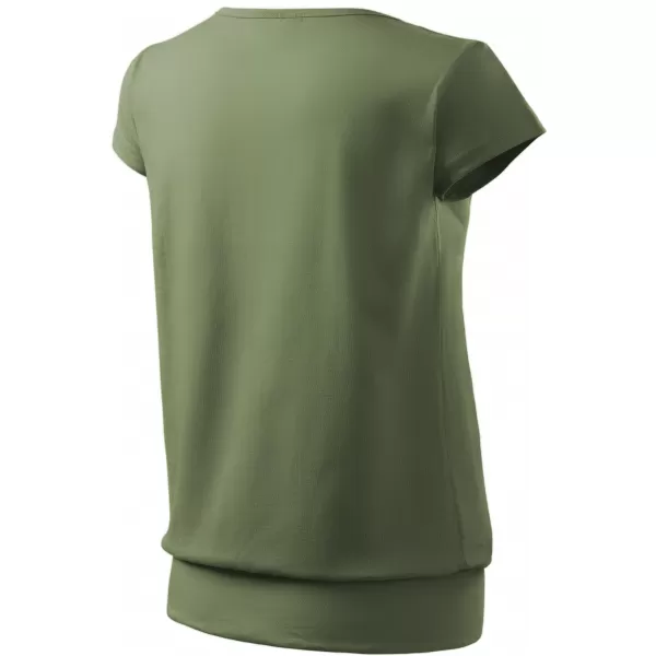  Dámske tričko ALTISPORT NP/ALW021 KHAKI 