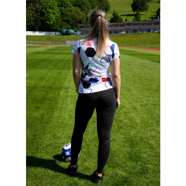  Dámske funkčné tričko premium ALTISPORT x CZE VOJ/ALW036TR01 HEXA biela 