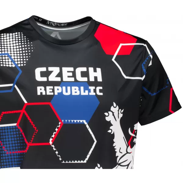  Pánske funkčné tričko premium ALTISPORT x CZE VOJ/ALM036TR01 HEXA ČERNÁ 