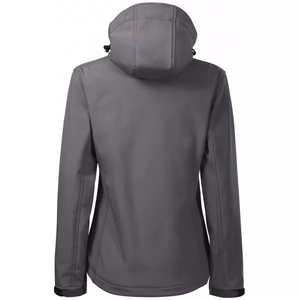  Dámska softshellová bunda ALTISPORT NP/ALW125 TMAVO ŠEDÝ MELIER 