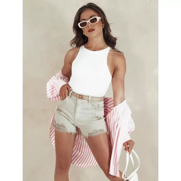  Dámske šortky DSTREET SY0399 BÉŽOVÁ 