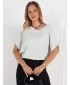 Dámske tričko DSTREET MAUD RY2338 SVETLO ŠEDÁ