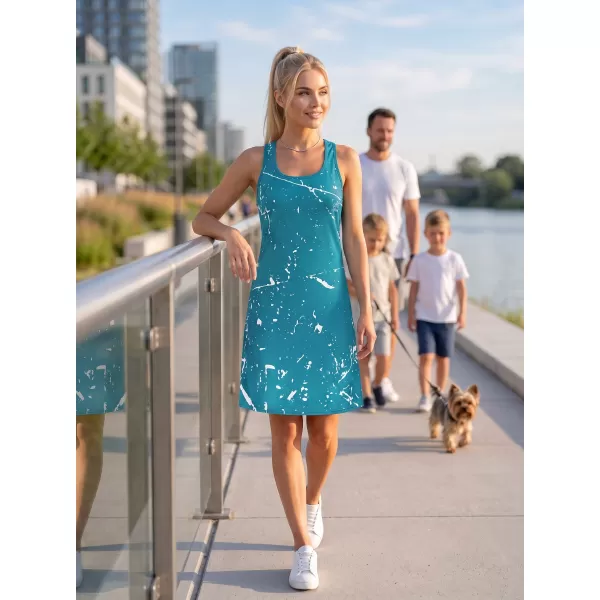  Dámske funkčné tielkové šaty premium ALTISPORT VOJ/ALW034SAT01 EMERALD 