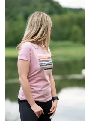 Dámske tričko HUSKY TEE VANE L SVETLO RUŽOVÁ