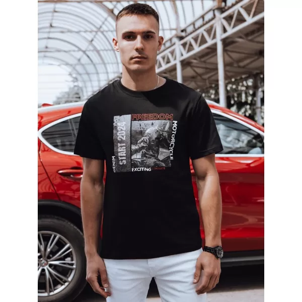  Pánske tričko DSTREET RX5464 ČIERNA 