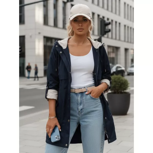  Dámska parka DSTREET MEROY TY4291 TMAVO MODRÁ 