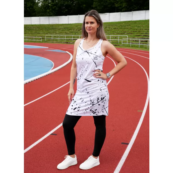  Dámske funkčné tielkové šaty premium ALTISPORT VOJ/ALW034SAT01 biela 