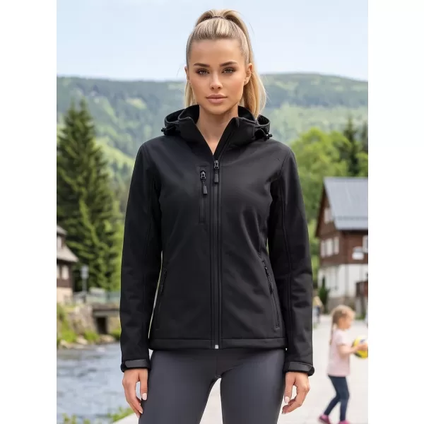  Dámska softshellová bunda ALTISPORT NP/ALW125 čierna 