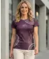 Dámske funkčné tričko premium ALTISPORT VOJ/ALW033TR01 TMAVO fialová