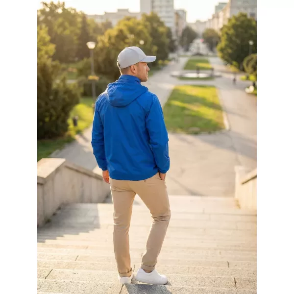  Unisex vetrovka ALTISPORT NP/ALU425 KRÁĽOVSKÁ modrá 