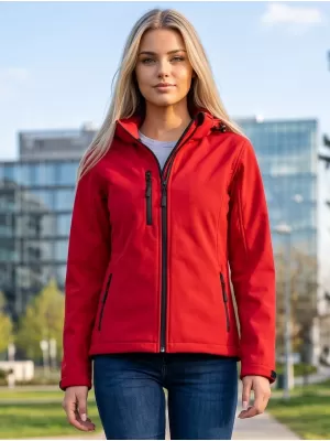 Dámska softshellová bunda ALTISPORT NP/ALW125 červená