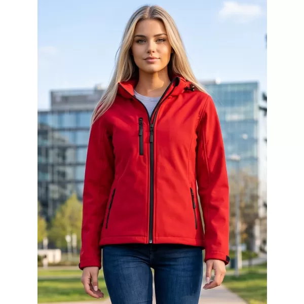  Dámska softshellová bunda ALTISPORT NP/ALW125 červená 