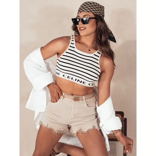  Dámske šortky DSTREET SUNYLOOK SY0373 BÉŽOVÁ 