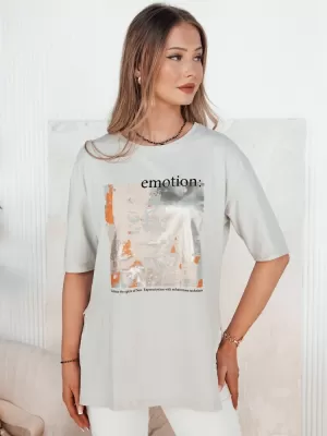 Dámske tričko DSTREET EMLOT RY2623 SVETLO ŠEDÁ