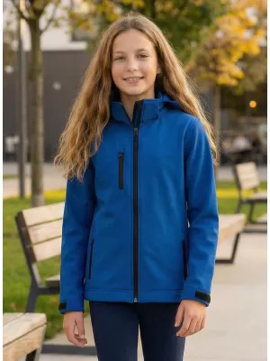 Detská softshellová bunda ALTISPORT NP/ALK535 KRÁĽOVSKÁ modrá