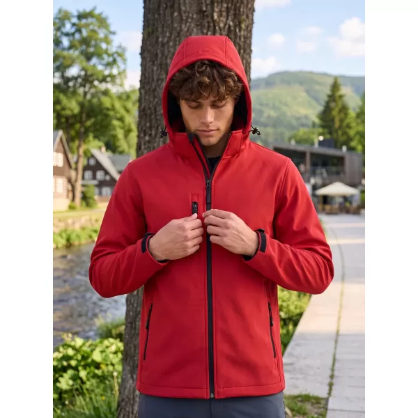  Pánska softshellová bunda ALTISPORT NP/ALM225 červená 
