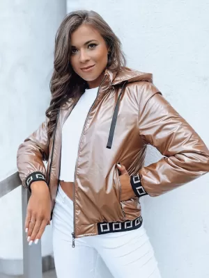 Dámska bunda DSTREET DEMETER TY3787 BÉŽOVÁ