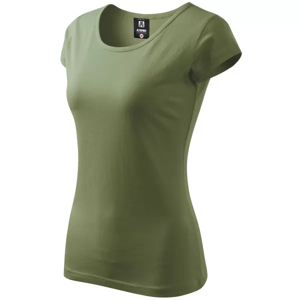  Dámske tričko ALTISPORT NP/ALW221 KHAKI 