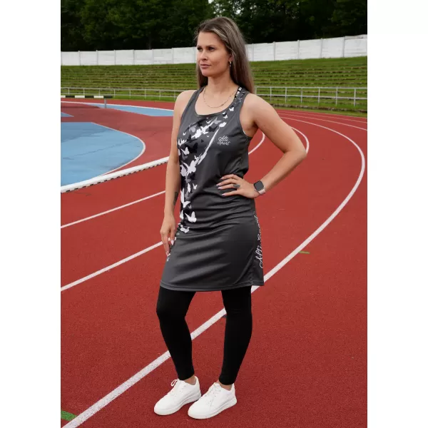  Dámske funkčné tielkové šaty premium ALTISPORT VOJ/ALW022SAT01 sivá 